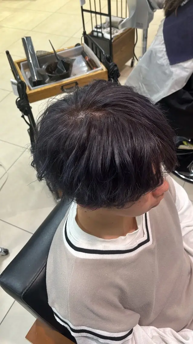 ♕メンズ限定ブリーチなしダブルカラー♕の写真