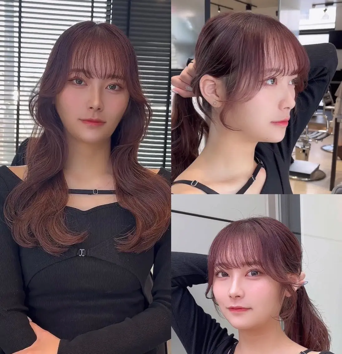 ロング カラー カット ヘアカラー トリートメント 🌫️大人韓国ヘア 🌫️naoyaのヘアスタイル