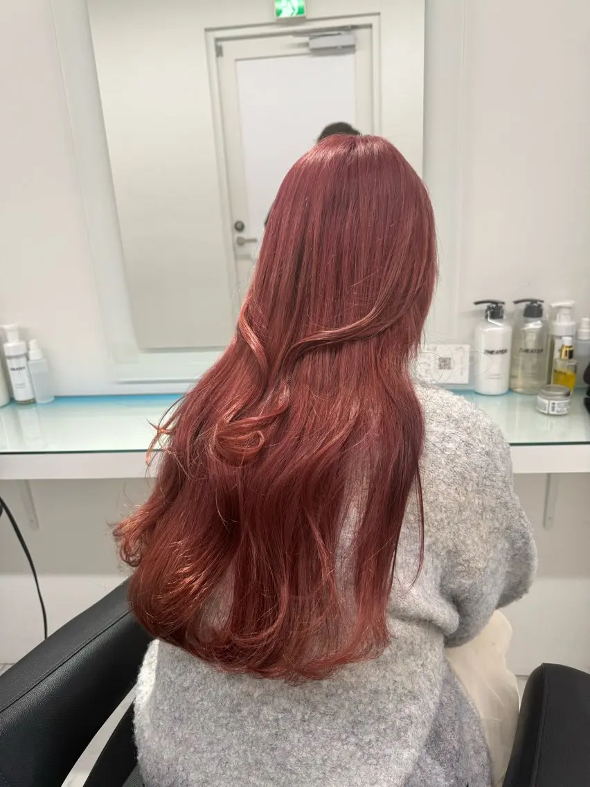 カラー カット ヘアカラー トリートメント ブリーチなし透明感 💗RYOTAのヘアスタイル
