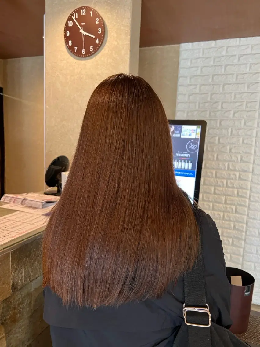 カラー 田上 瑞菜のヘアスタイル