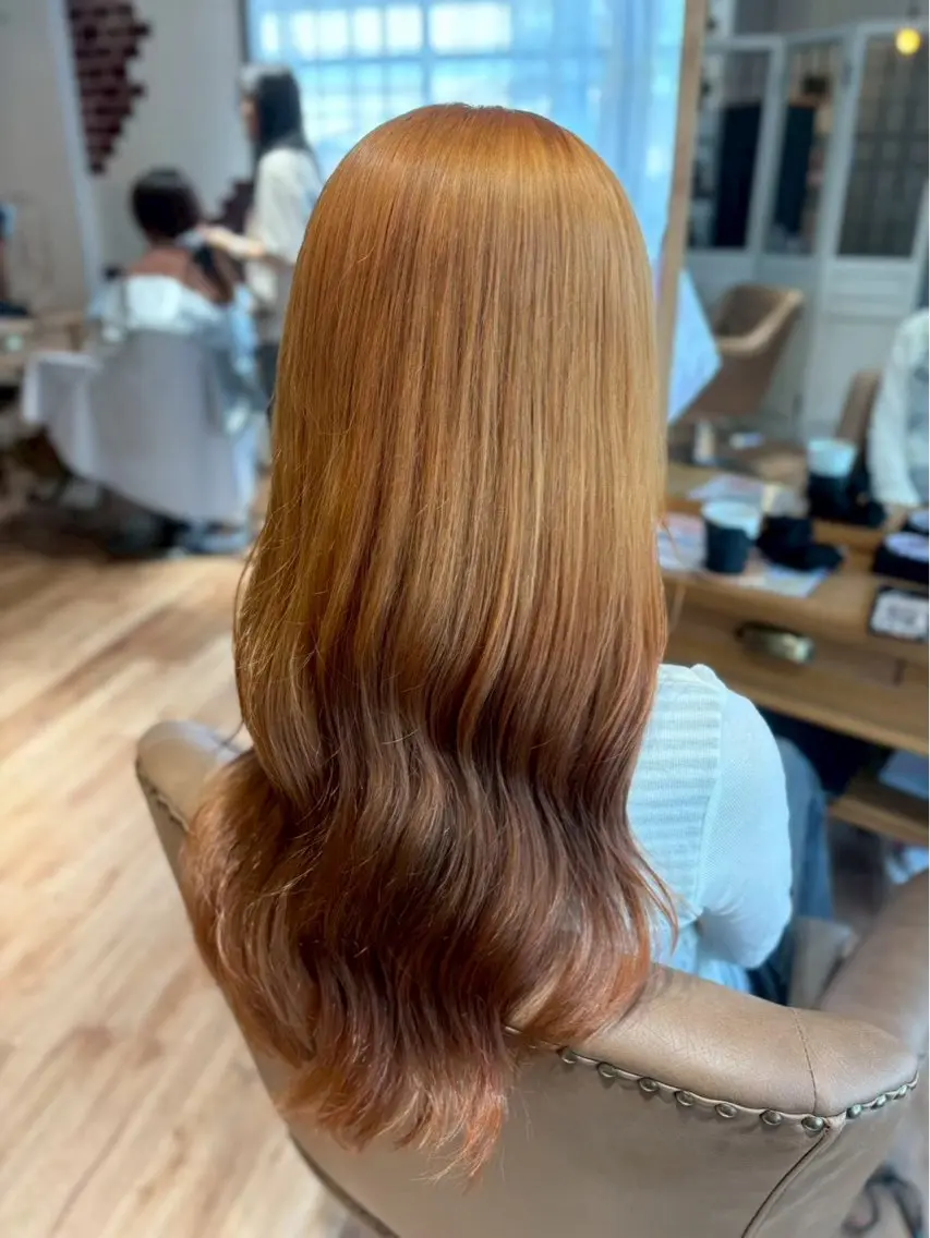 カラー 西村 雪菜のヘアスタイル
