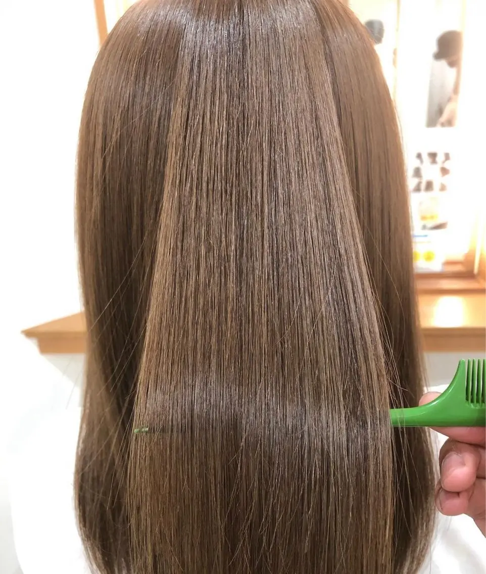 セミロング 髪質改善 トリートメント ✨ナチュラル✨ 佐藤隆志のヘアスタイル