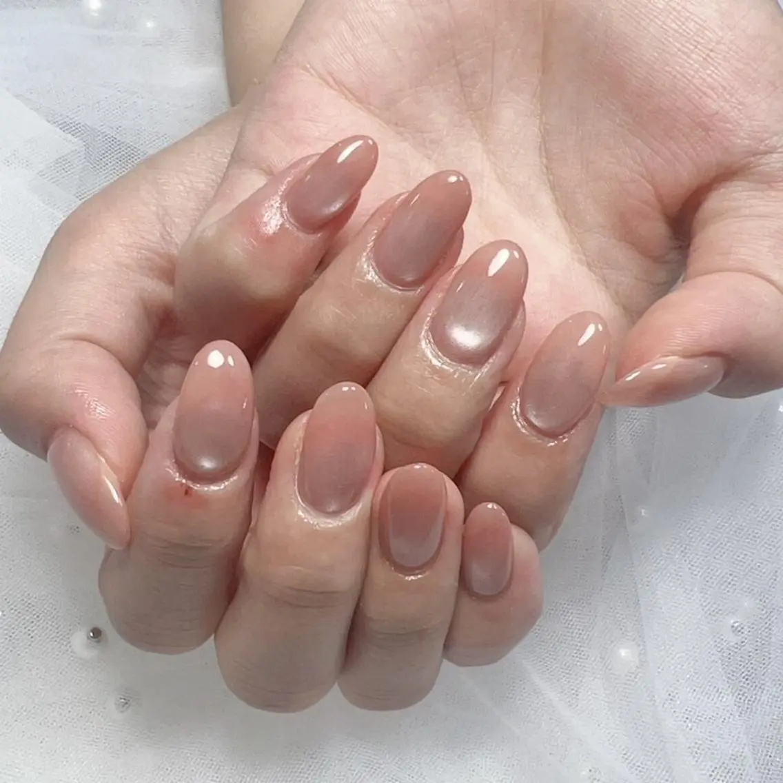 ネイル ハンドネイル 💎CC・NaNa 韓国風ネイル🌙Cのネイルデザイン