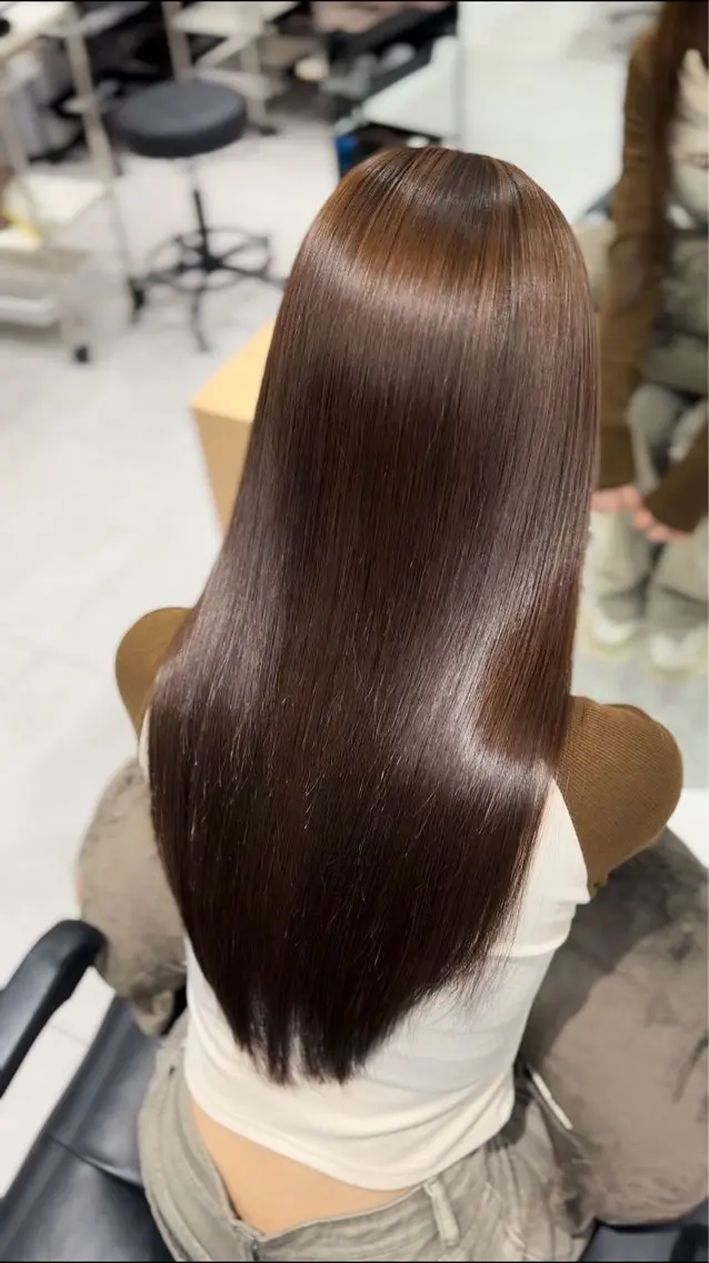 ロング 松川 尚維のヘアスタイル