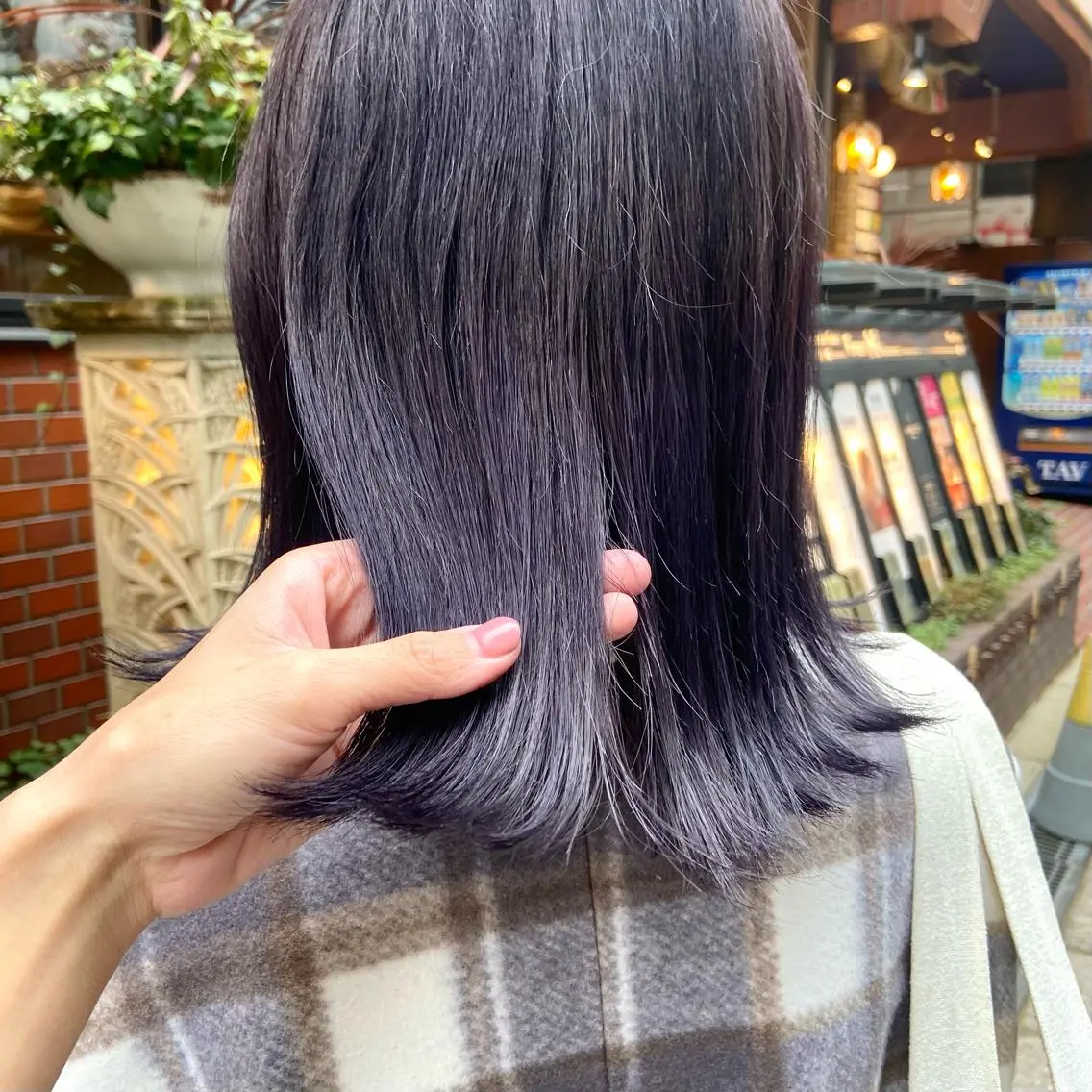ミディアム カラー ベージュカラー ブリーチ ケアブリーチ 透明感カラー ダブルカラー mai 🎀 / 梅田美容室のヘアスタイル