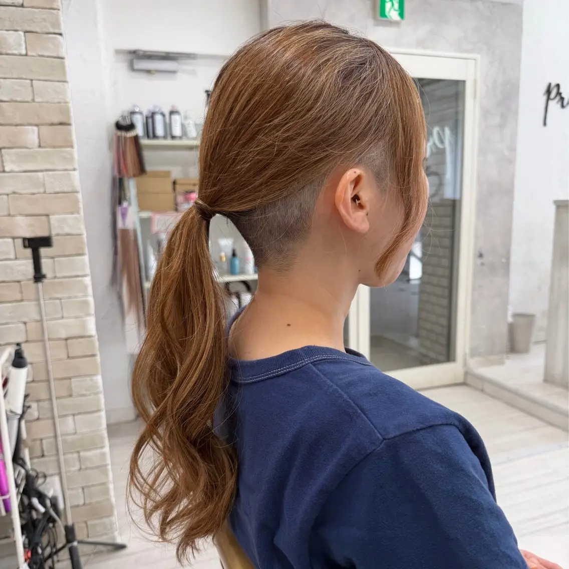 ロング カット ヘアセット 松本 聖未のヘアスタイル