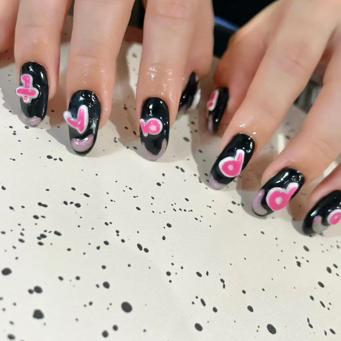 ネイル ぷっくりネイル ハンドネイル Nail Salon　Ｋのネイルデザイン