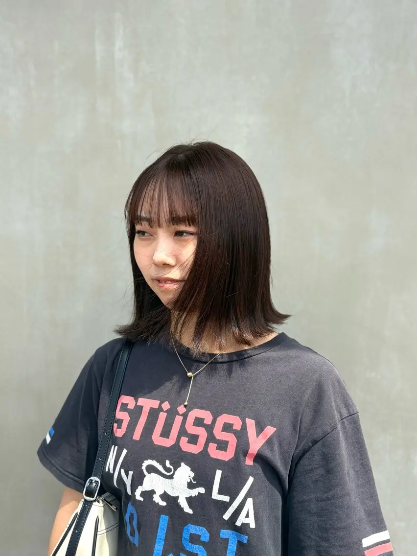 カラー ヘアカラー goen/射水/北田 千恵のヘアスタイル