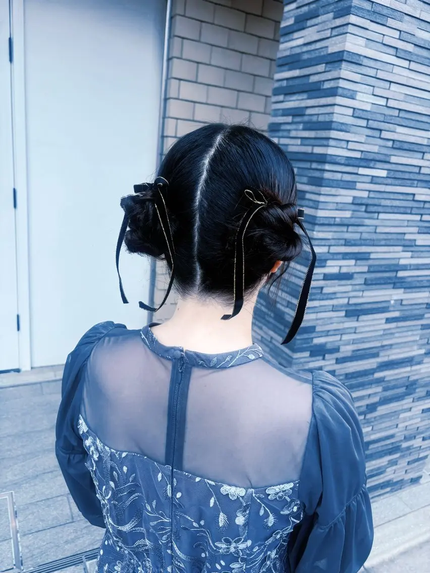 ヘアアレンジ ヘアセット 美髪× ヘアセット✨Araiのヘアスタイル