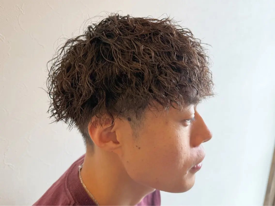 メンズ メンズパーマ カット パーマ メンズ指名No.1 ✂︎松本明日翔のヘアスタイル