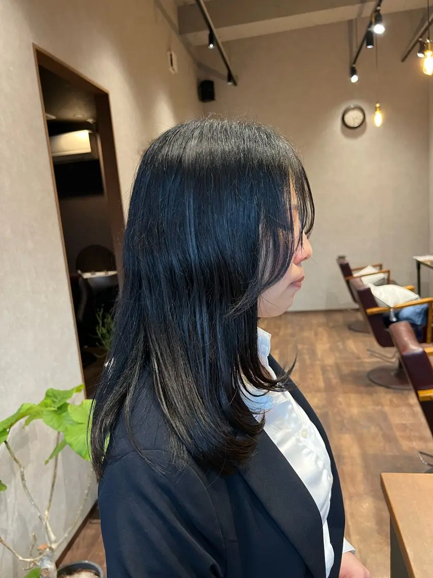 セミロング reiju （ranka）のヘアスタイル