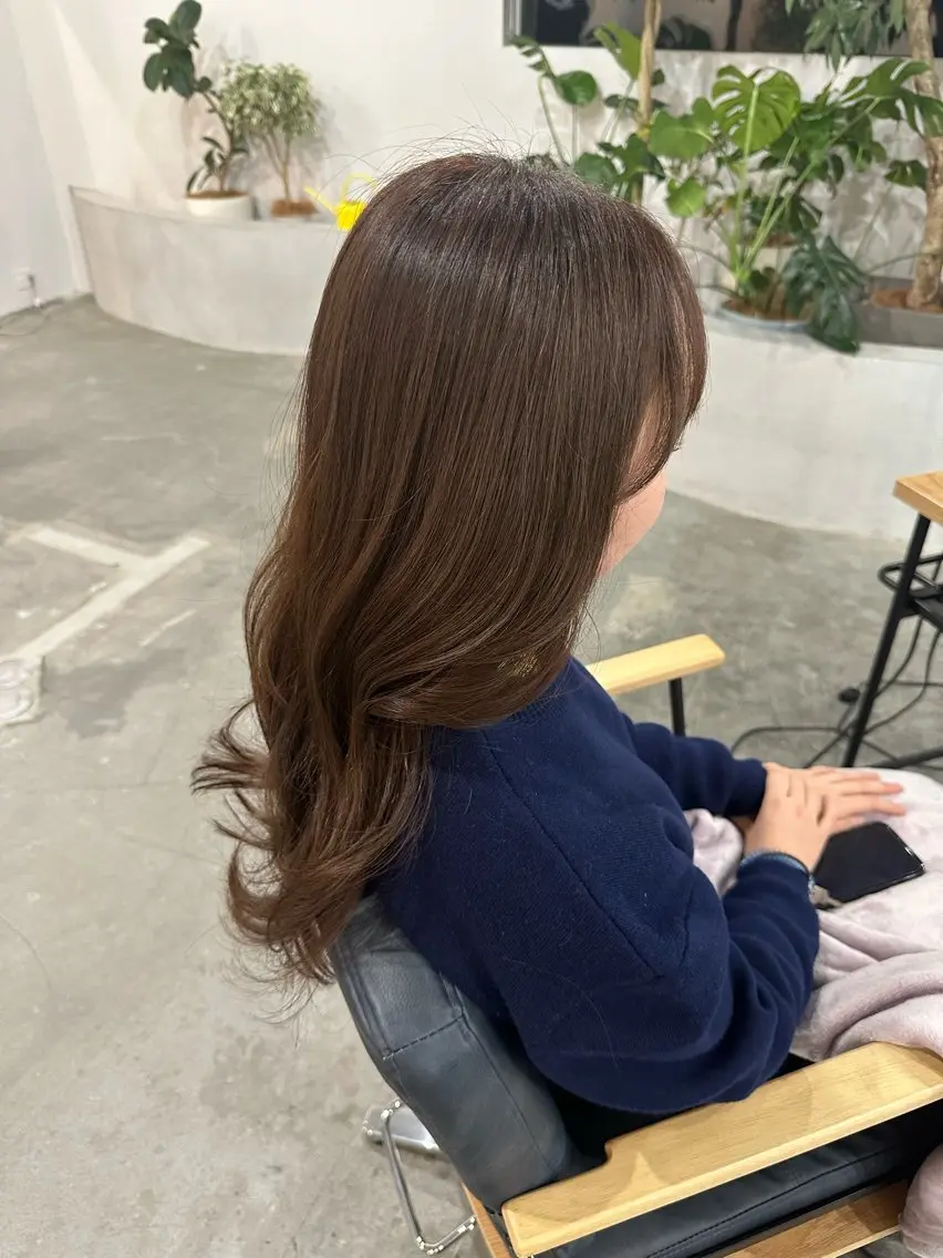 ロング カラー oasis un アンドウチヒロのヘアスタイル