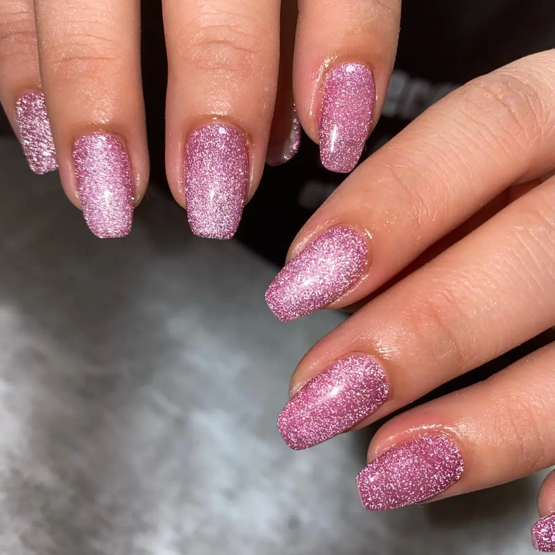ネイル フラッシュネイル ワンカラーネイル ハンドネイル yuki nail...のネイルデザイン