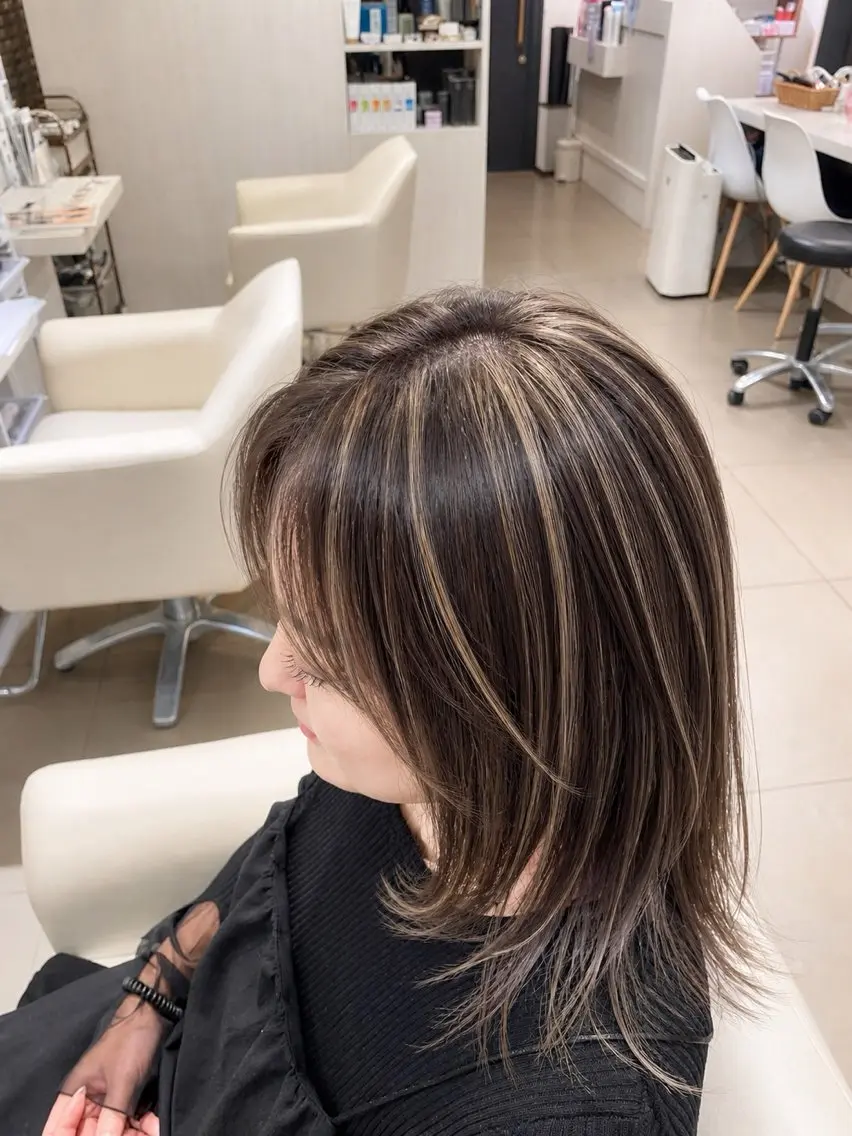 ミディアム matsuura keisukeのヘアスタイル