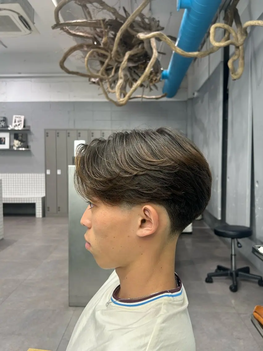 ミディアム men,s/zest /Taichiのヘアスタイル
