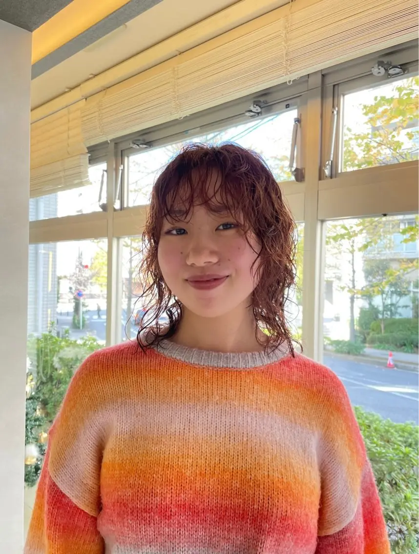 カラー+プレミアムトリートメント🫧の写真