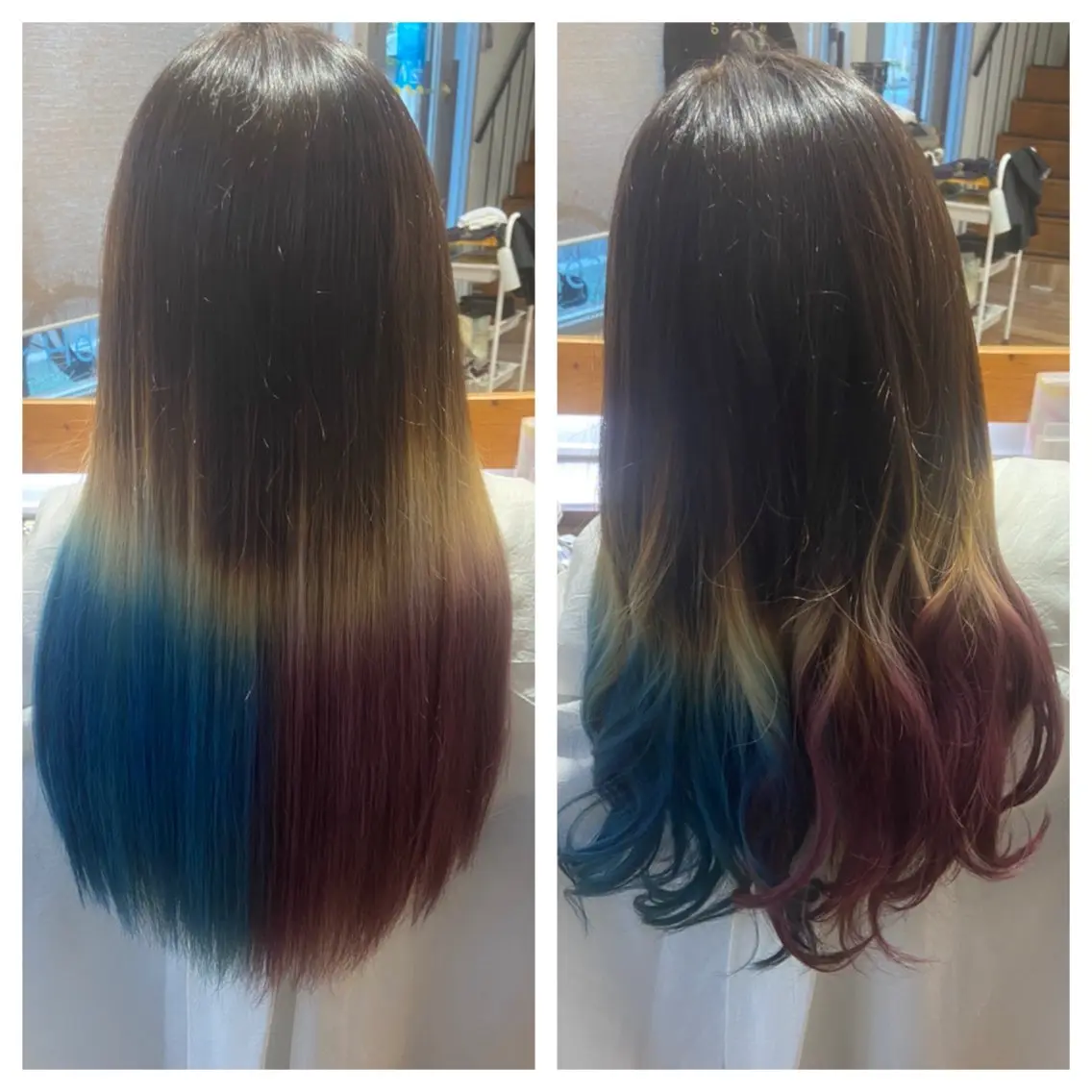 ロング 代表 しみず としやのヘアスタイル
