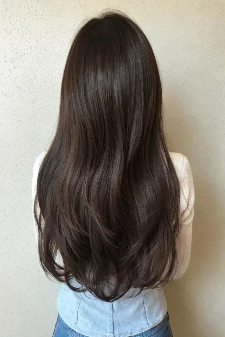 ロング カット ヘアカラー トリートメント Liere YUMAのヘアスタイル