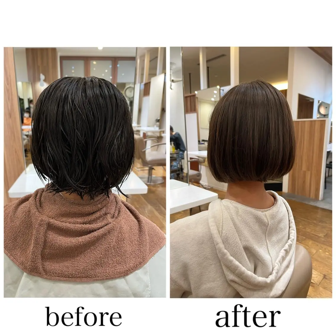 ミディアム パーマ 門崎未依/レイヤー/ メンズカット🪿🌼のヘアスタイル