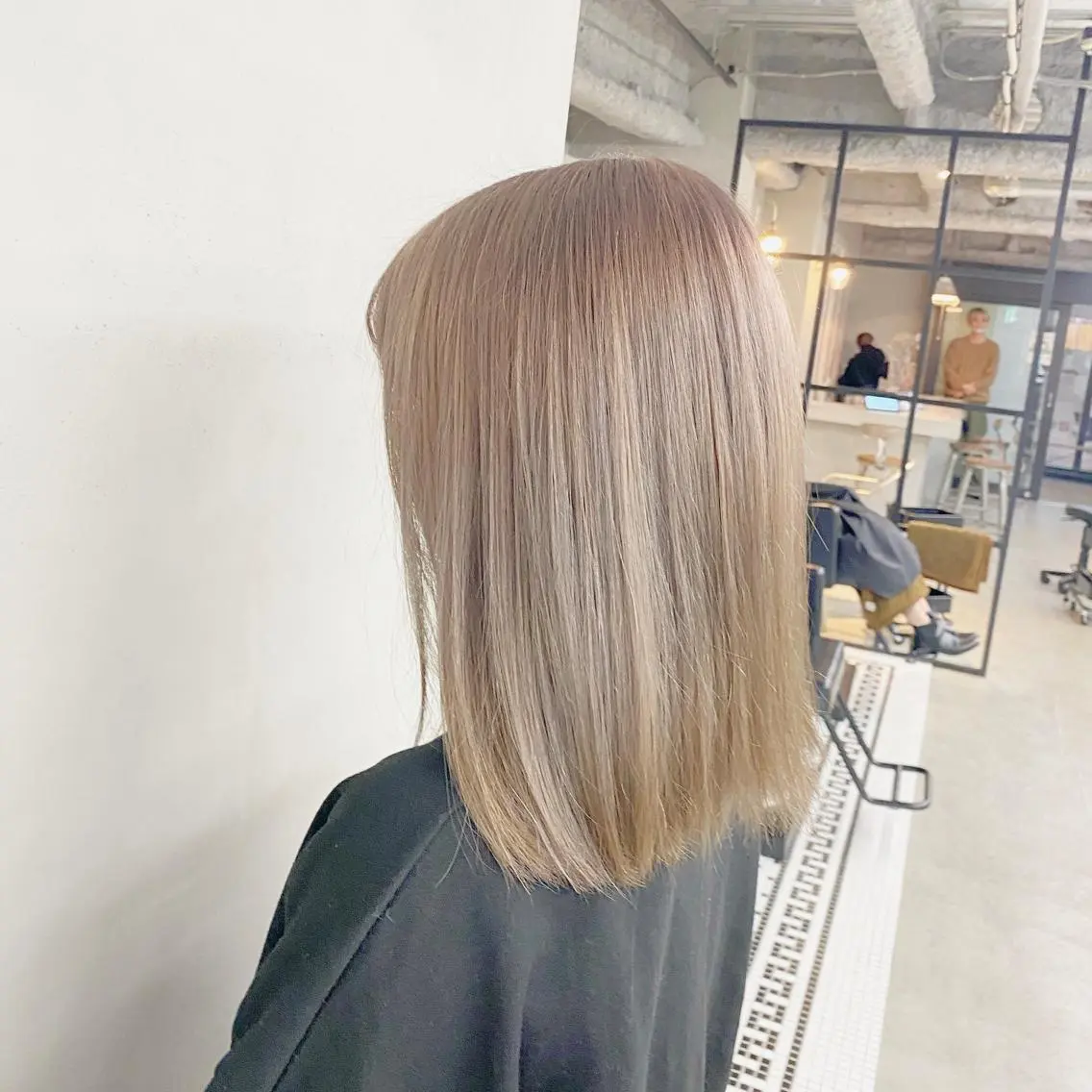 ミディアム カラー ヘアアレンジ 🤍透明感カラー🤍 Ryujiのヘアスタイル