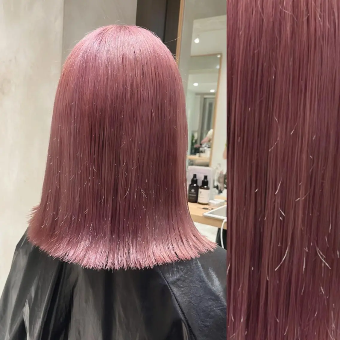 ミディアム カラー ベージュカラー ブリーチ ブラウンカラー ケアブリーチ カシス stylist ◎RUKI.のヘアスタイル