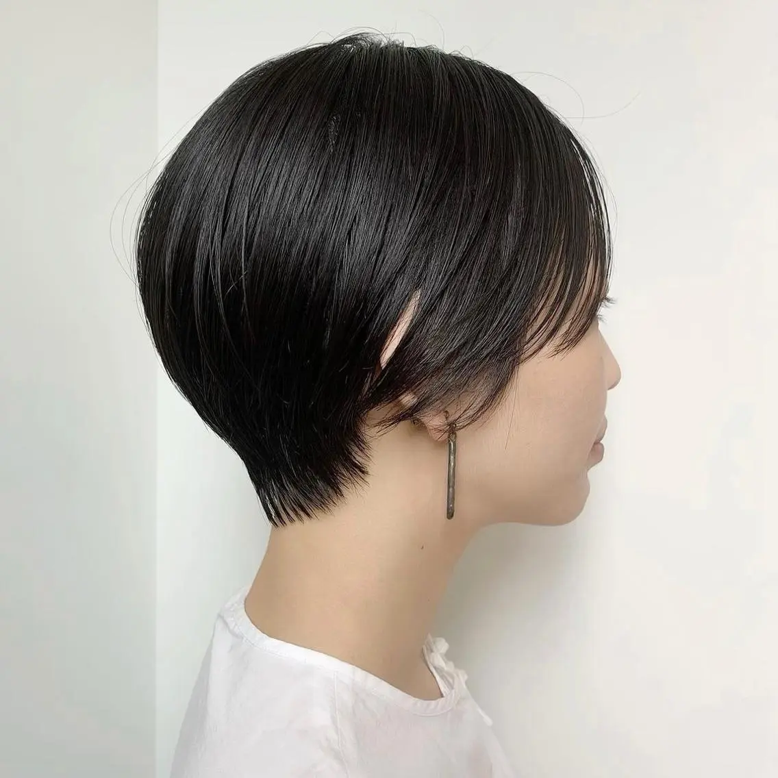 ショート ハンサムショート ショートヘア レイヤー / メンズ 🇰🇷 細江 美紅のヘアスタイル