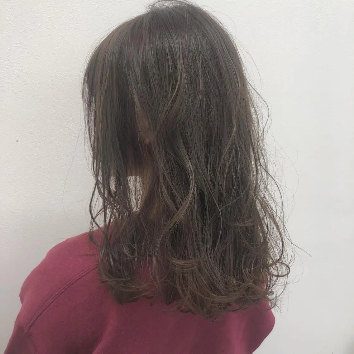 セミロング カラー ヘアアレンジ ベージュカラー 美髪矯正/透明感カラ ー🫧YUUKI🫧のヘアスタイル