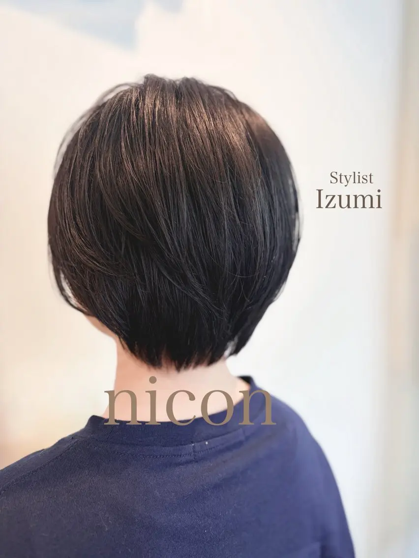 ショート 髪質改善 トリートメント トリートメント 髪質改善 ヘッドスパ 衣純〜 IZUMI~のヘアスタイル