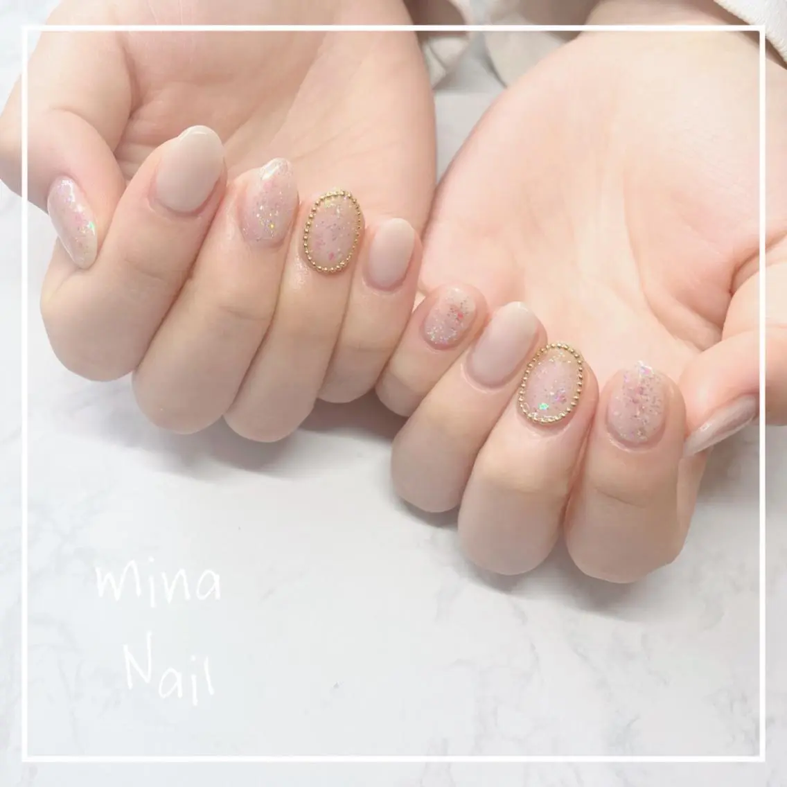 ネイル 持ち込み mina Nailのネイルデザイン