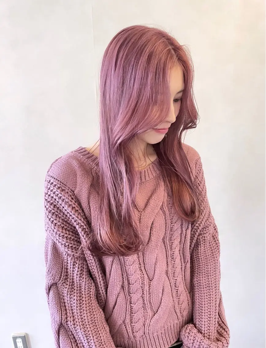 ロング カラー ヘアカラー 柔らかhair🤍 Rinaのヘアスタイル