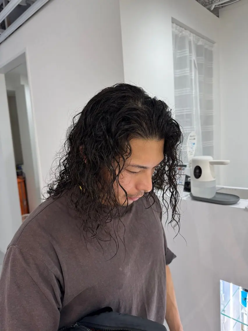 パーマ メンズ KAITO メンズ特化美容師のヘアスタイル