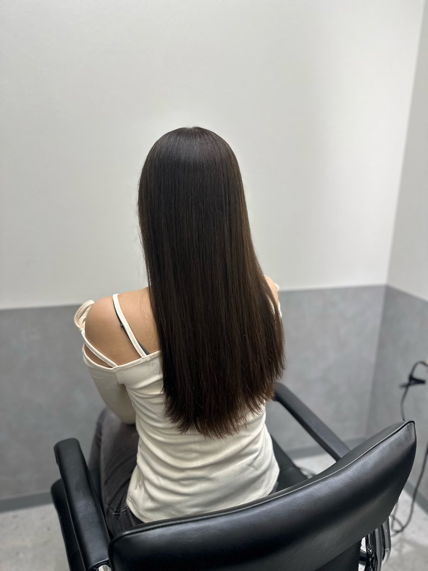 セミロング カラー ヘアカラー トリートメント 美髪透明感特化| なおき|池袋美容師のヘアスタイル