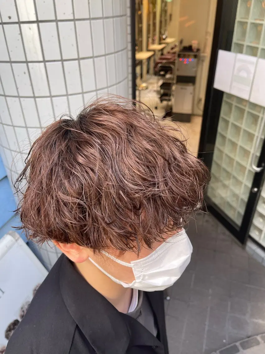 メンズカット➕シャドウパーマ【秋葉原/シャドウパーマ】の写真
