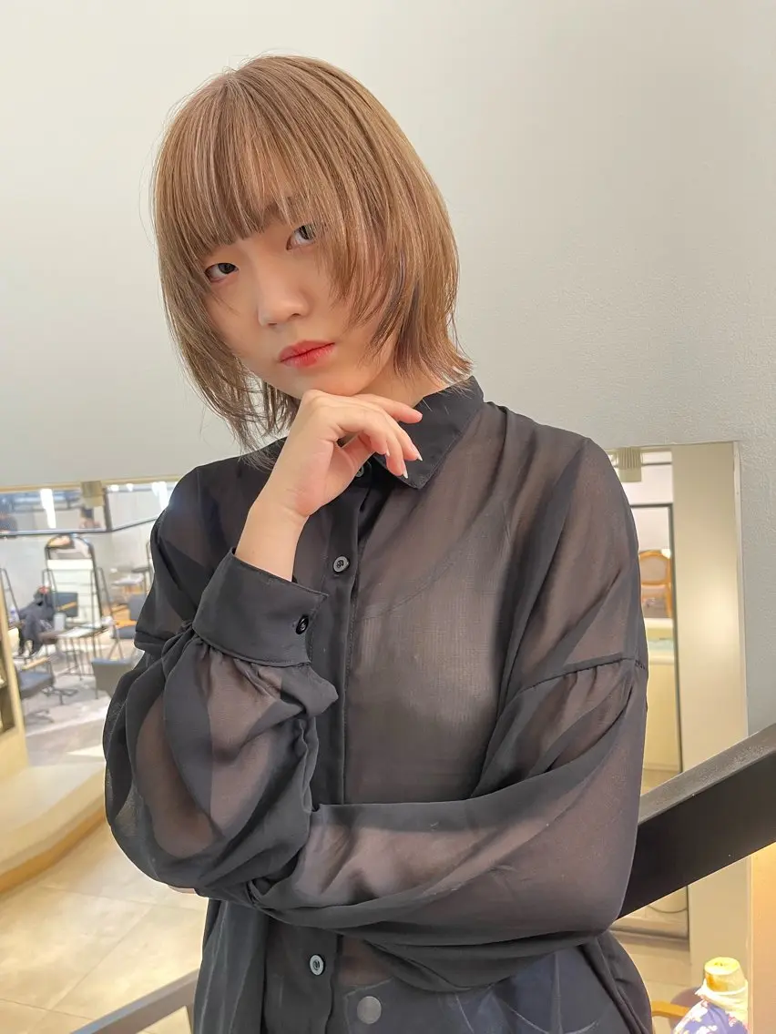 ショート カラー zestKalon 🔗IBUのヘアスタイル