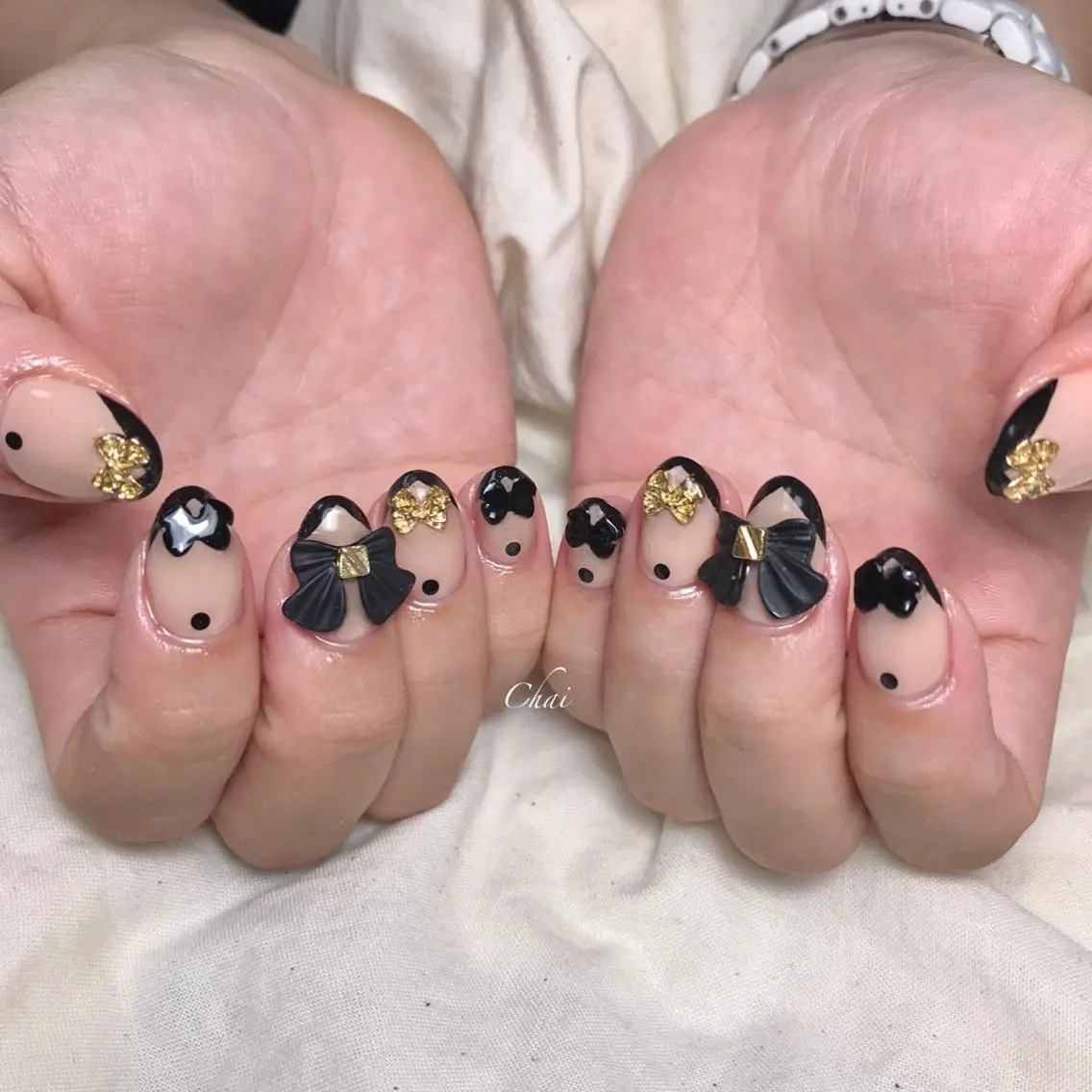 ネイル 持ち込み ハンドネイル chai nail _ai📍鶴橋/桃谷のネイルデザイン