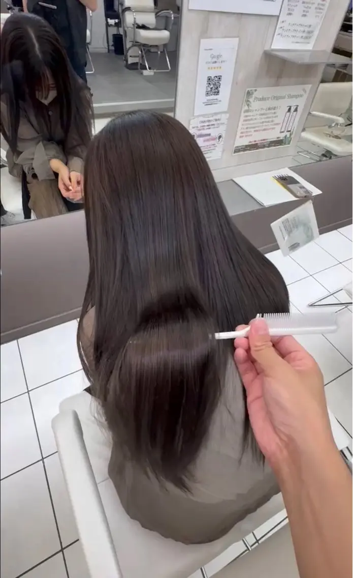 カラー ヘアカラー 成瀬スパイラル パーマ清水大隼のヘアスタイル
