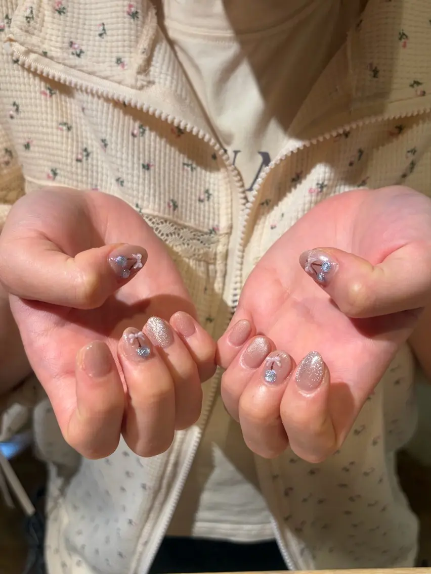 ネイル ハンドネイル ネイルサヴォイ本厚木 ⭐️鶴田のネイルデザイン