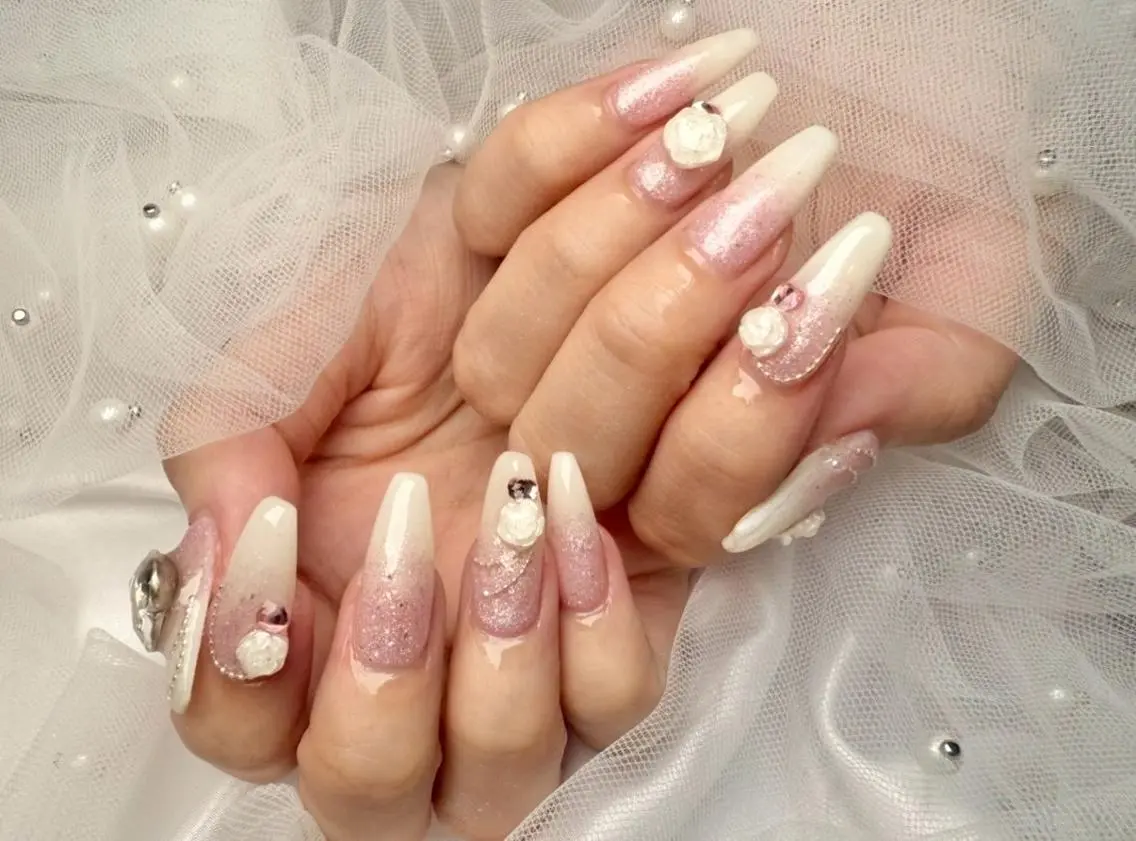 ネイル 持ち込み ハンドネイル peTiT ✨️ yuzuki💞🫧のネイルデザイン