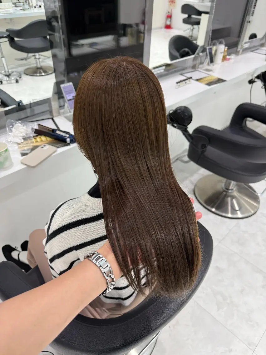 ロング カラー 髪質改善/艶髪矯正 🩶takuto🩶のヘアスタイル
