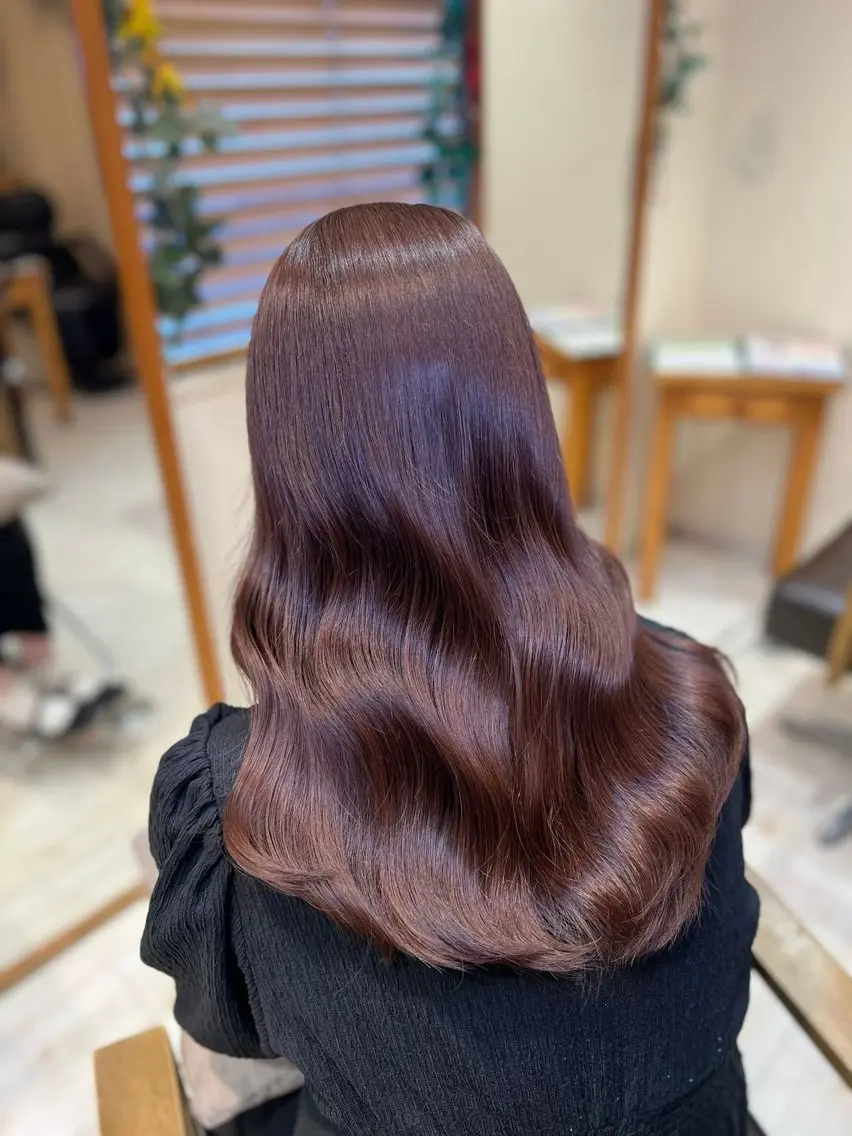 透明感カラー×顔周り mizuki🫧のヘアスタイル