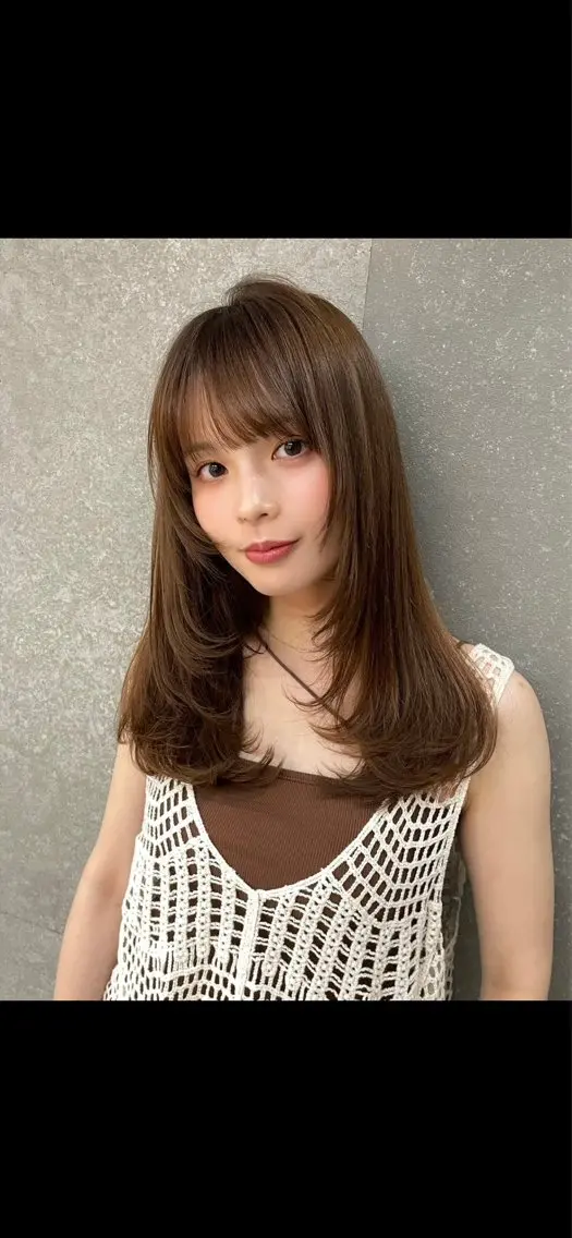 カラー ブラウンカラー 透明感カラー ナチュラルブラウン ヘアカラー Rio /福岡/ ハイトーン/ブリーチのヘアスタイル