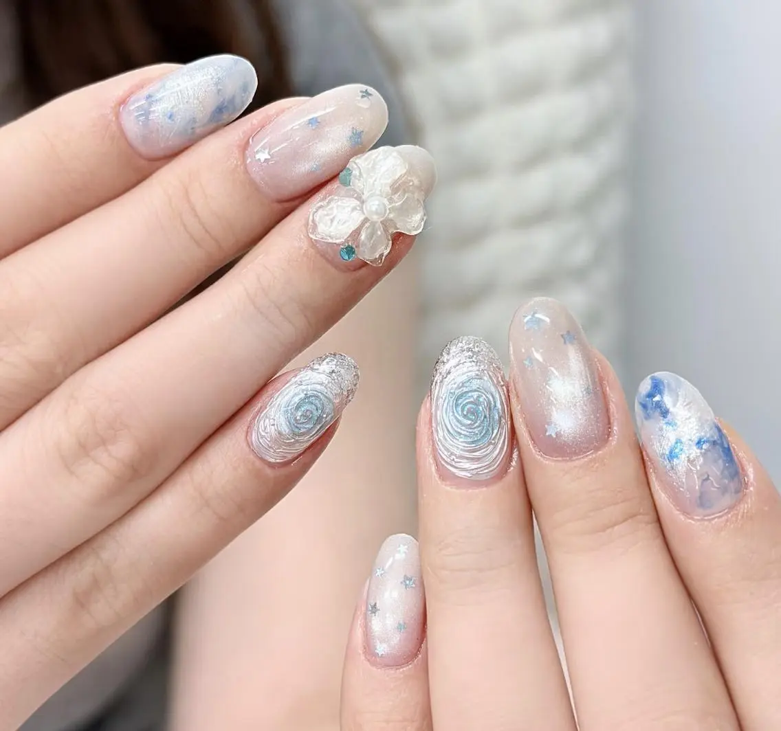 ネイル ハンドネイル 💫 Tsuki_Nailのネイルデザイン