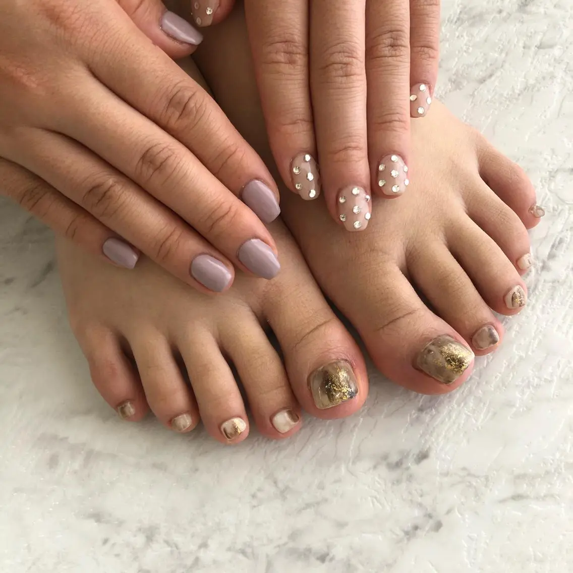 ネイル 西岡 杏のネイルデザイン