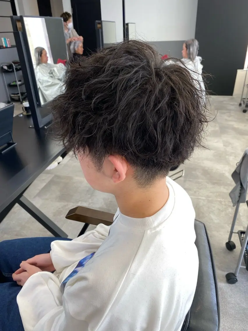 ミディアム カット パーマ ROI 【ロイ】のヘアスタイル