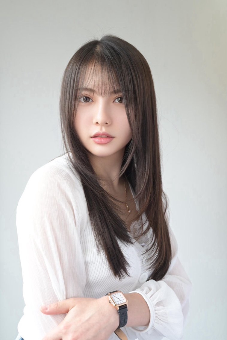 ロング ✨女性カットモデル✨ ワンレンボブ/長井のヘアスタイル