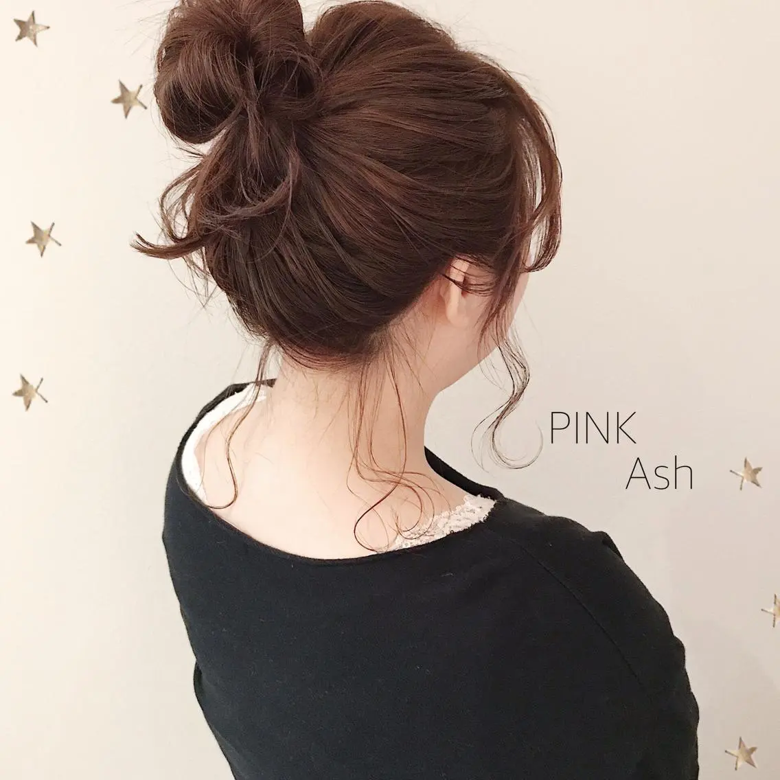 ミディアム カラー カット ヘアカラー 市川 千夏のヘアスタイル