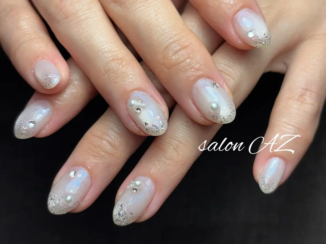 ネイル オフィスネイル ハンドネイル salon AZのネイルデザイン