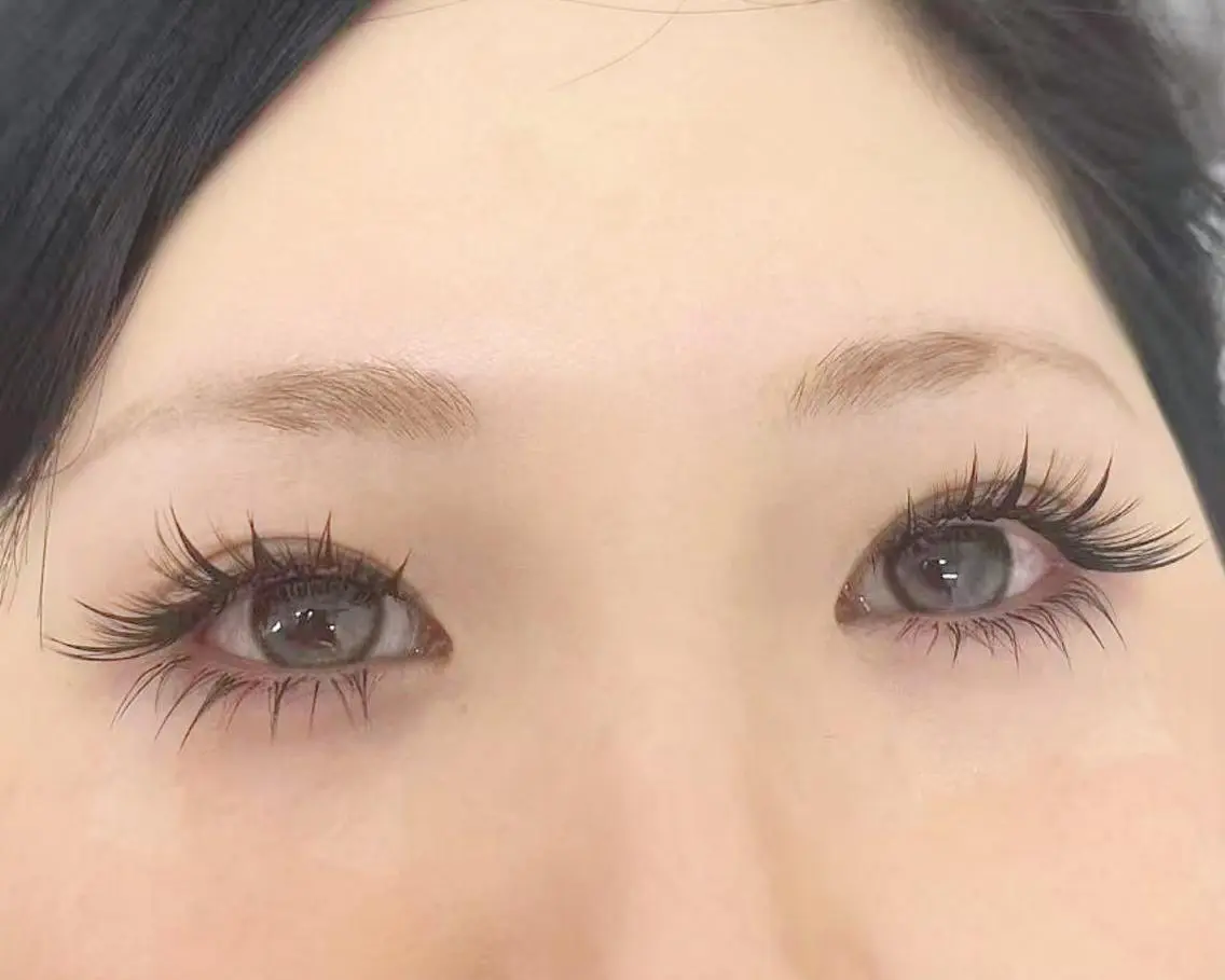 マツエク・マツパ フラットラッシュ パリジェンヌラッシュリフト まつげパーマ 下まつげエクステ 一重×まつ毛パーマ サトミ🐳マツエク ❣️漫画LED専門店のマツエク・マツパデザイン