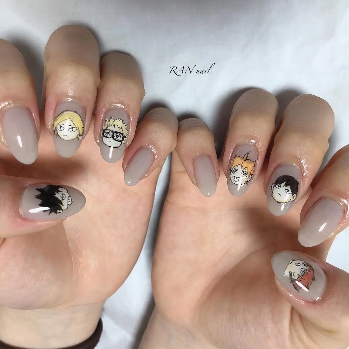 ネイル シンプルネイル 春ネイル 冬ネイル ハンドネイル フットネイル RAN nailのネイルデザイン