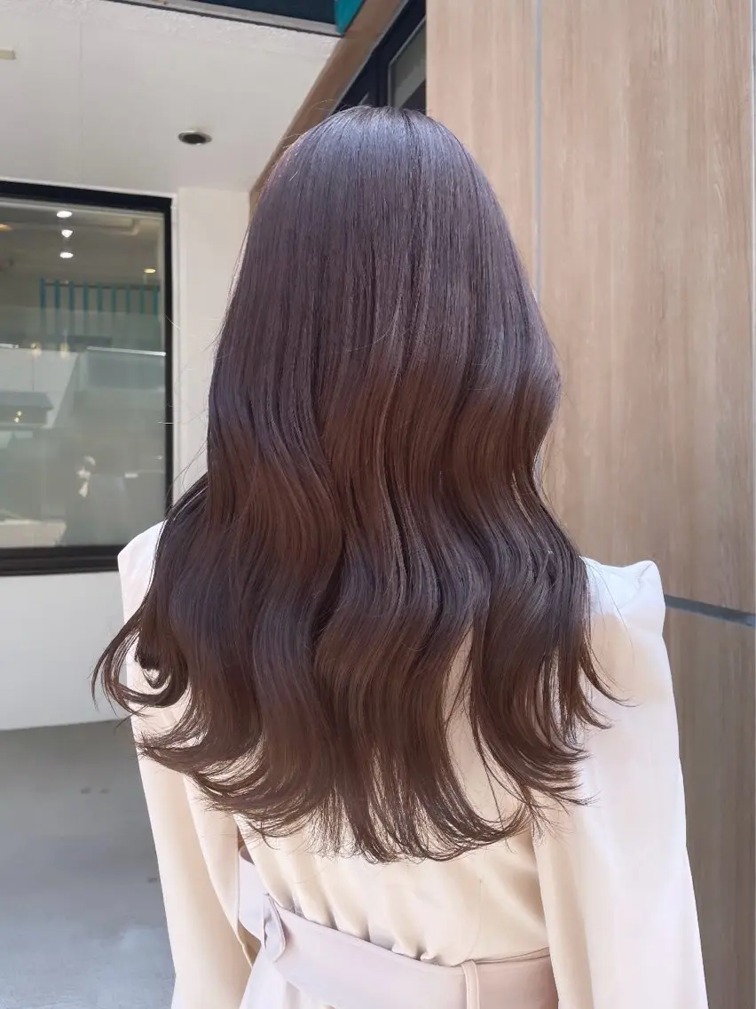 ロング カット ヘアカラー トリートメント 仙台/艶髪/暗髪/ MIZUHOのヘアスタイル